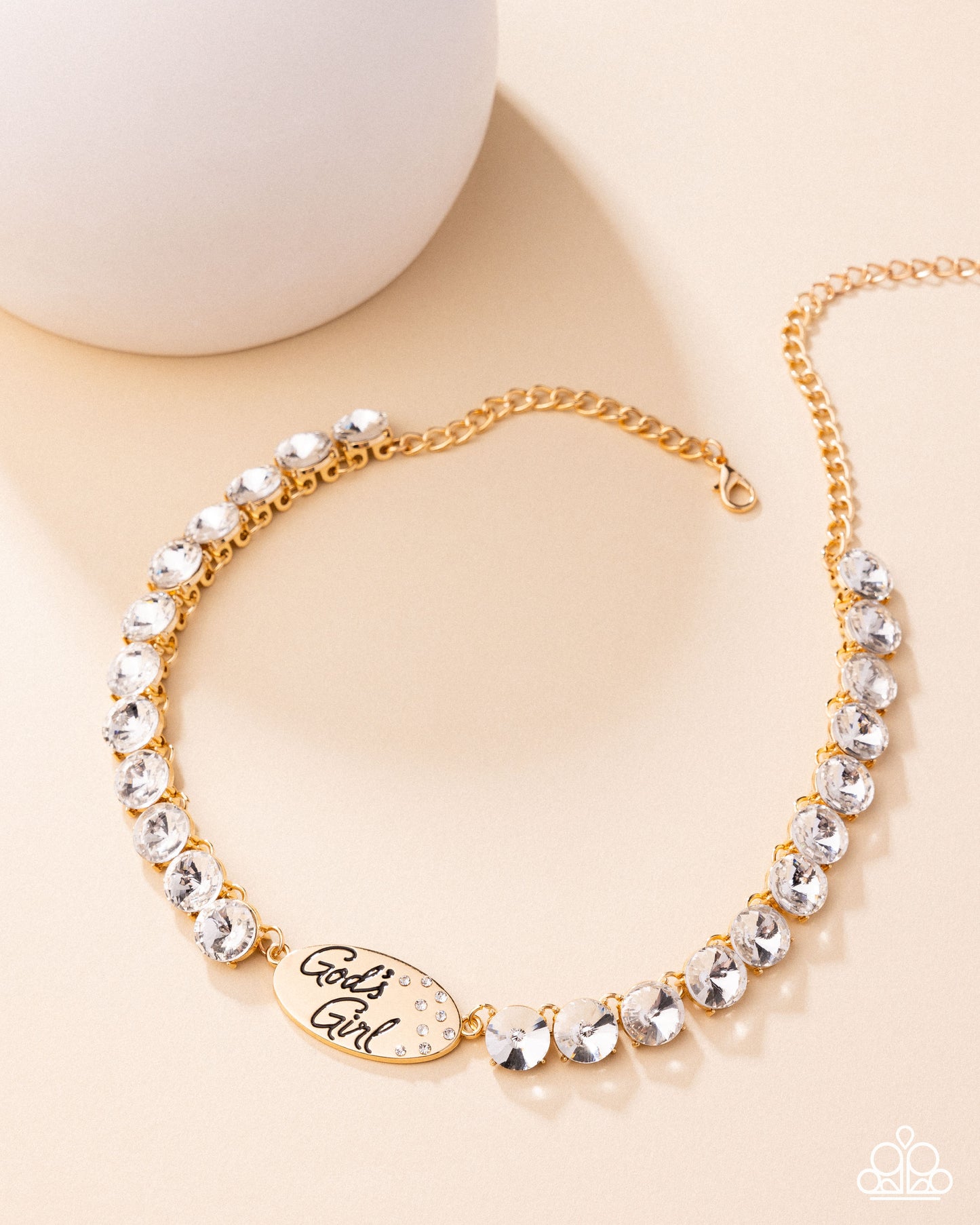 God’s Girl Gold - Paparazzi Choker Necklace