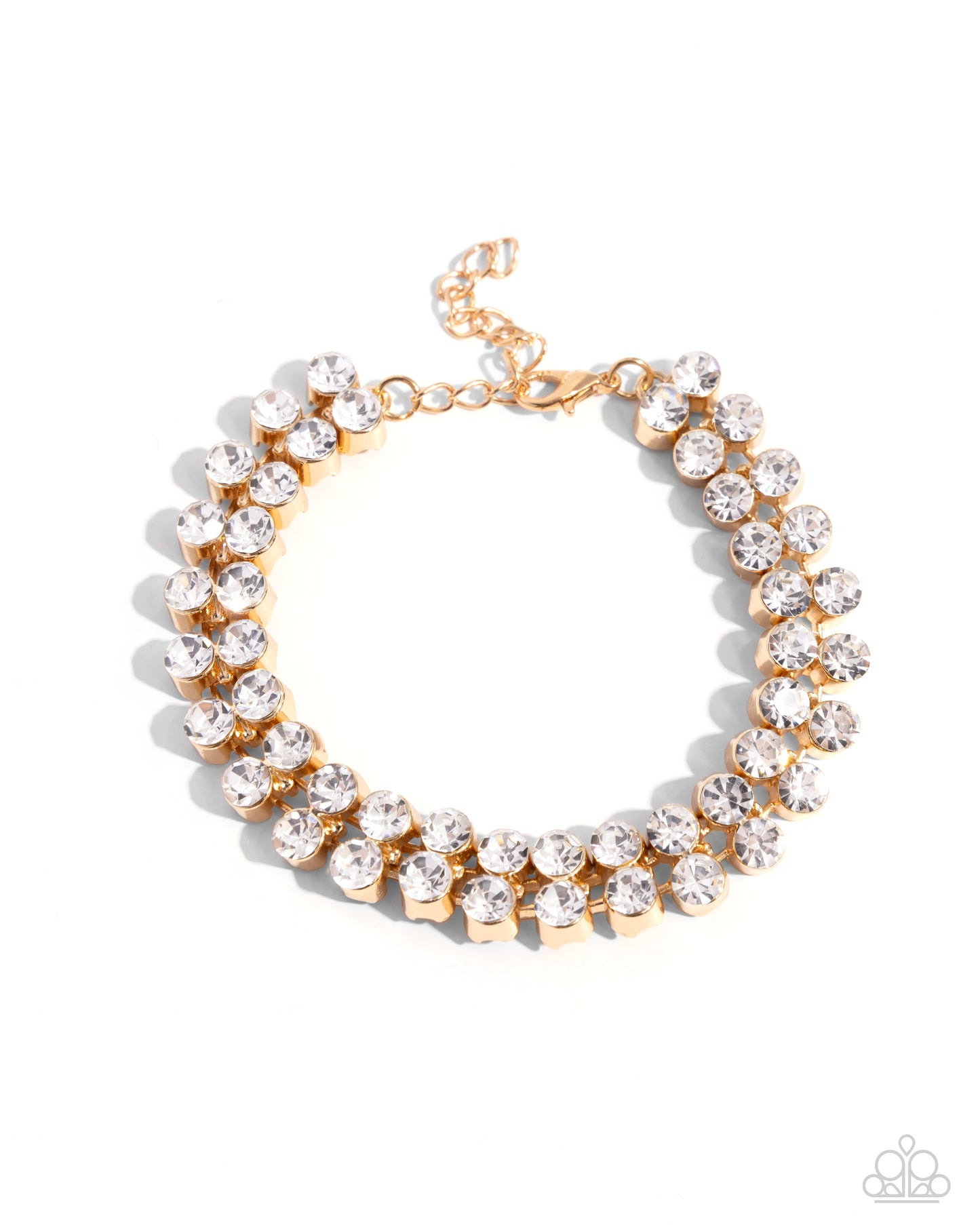 Once Upon A TIARA - Gold - Paparazzi Bracelet