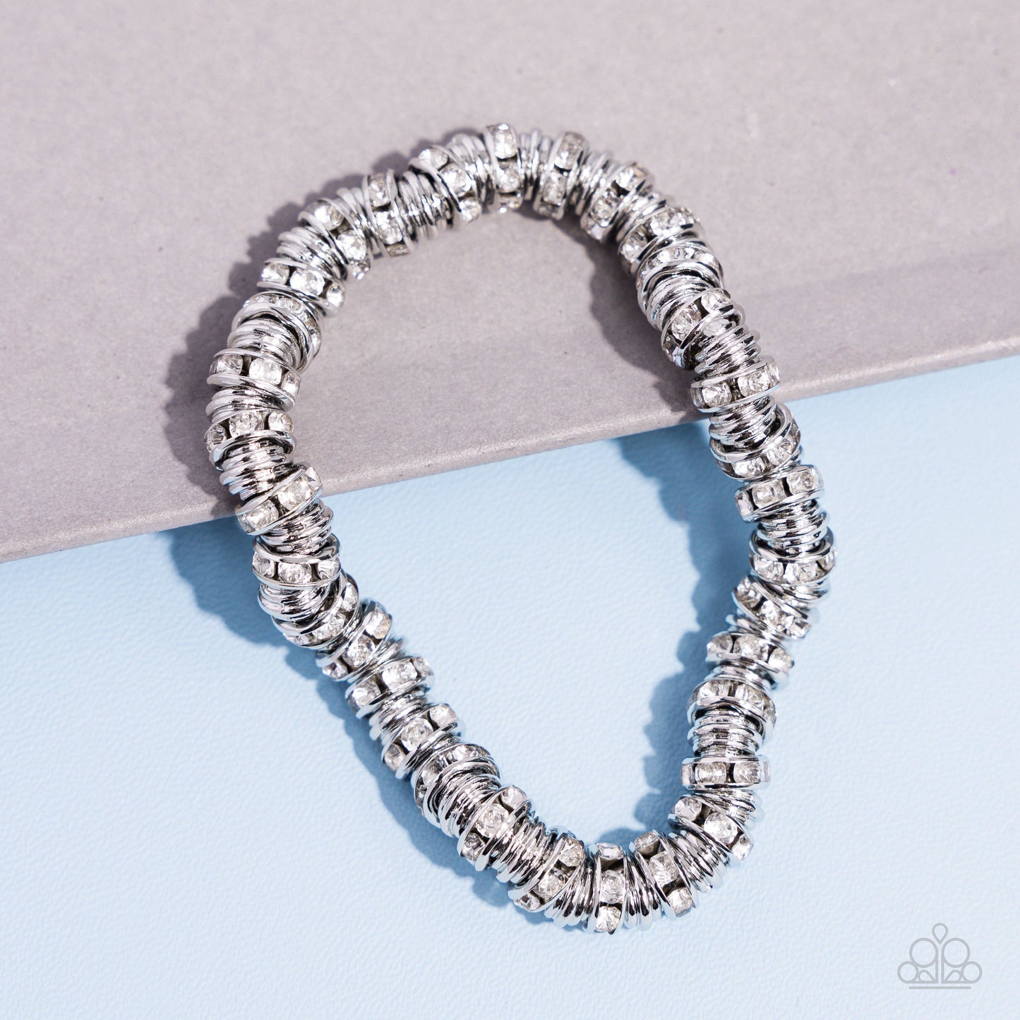 Radiant Roll Call - White - Paparazzi Bracelet