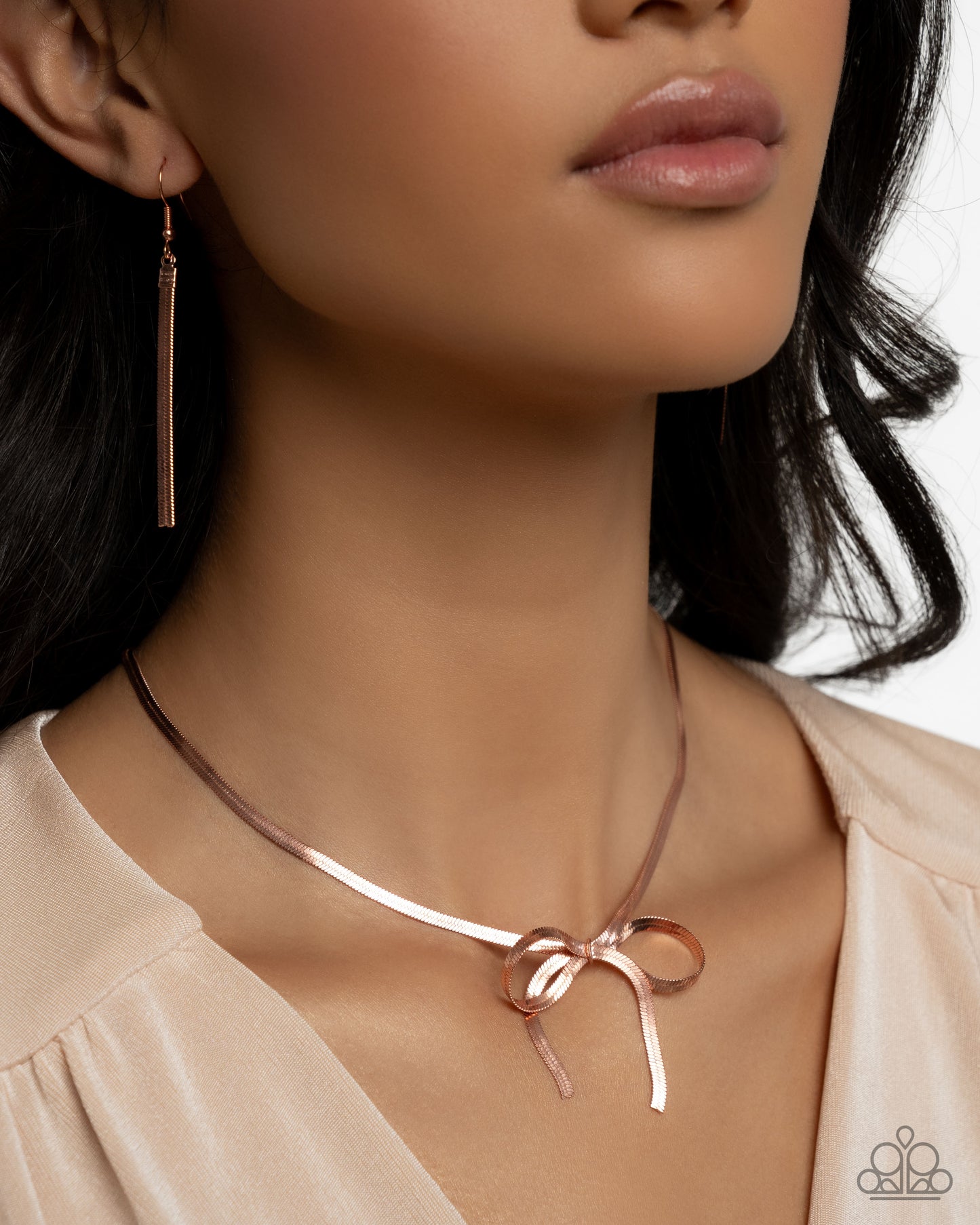 Ladylike Legato - Copper - Paparazzi Necklace
