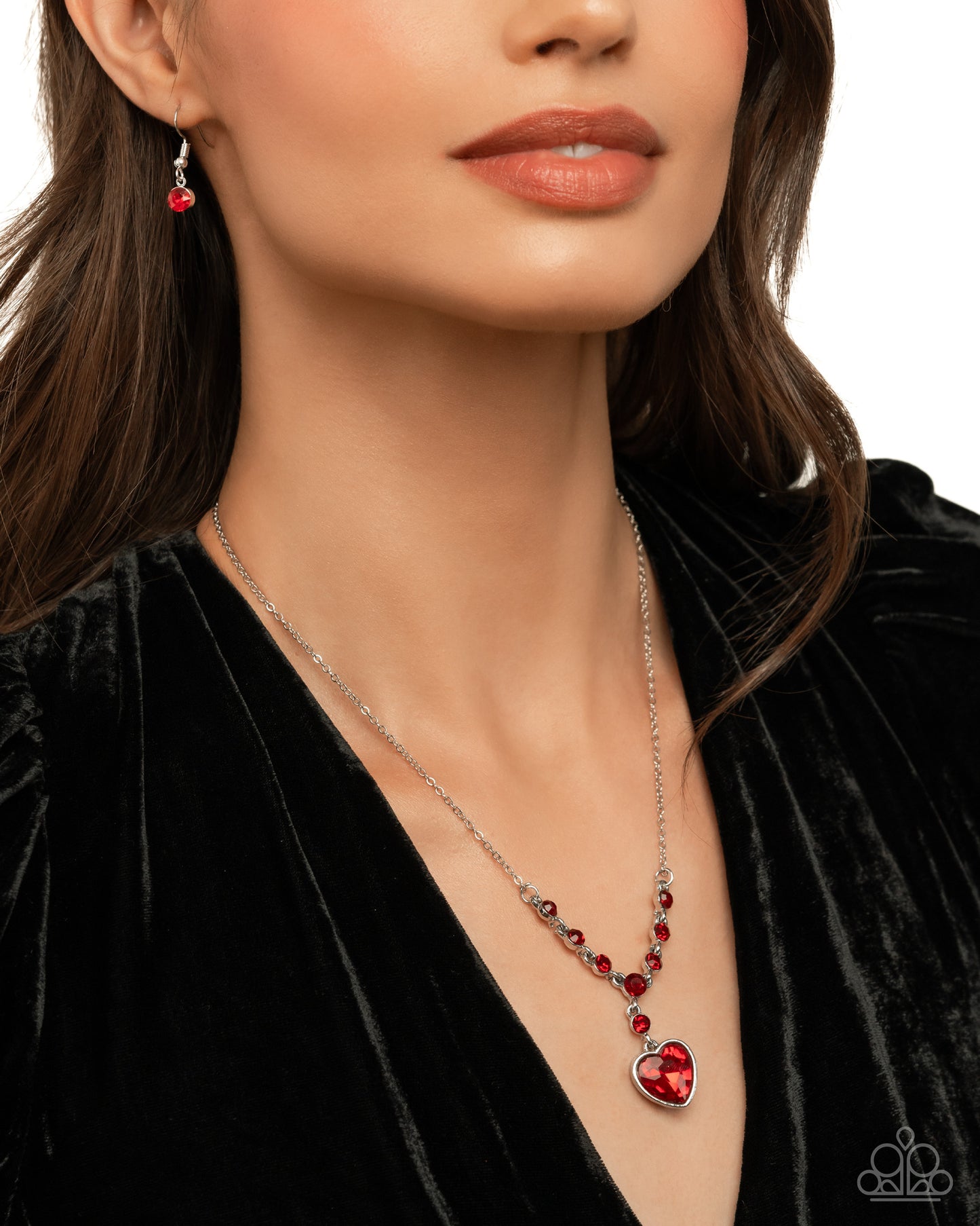 Fresh Fondness - Red - Paparazzi Necklace