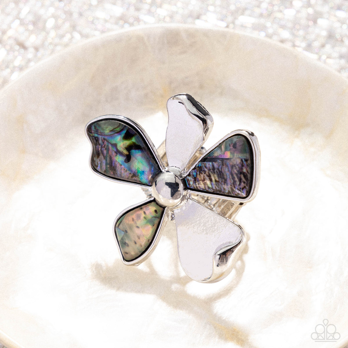 Heroic Tale - Blue - Paparazzi Ring