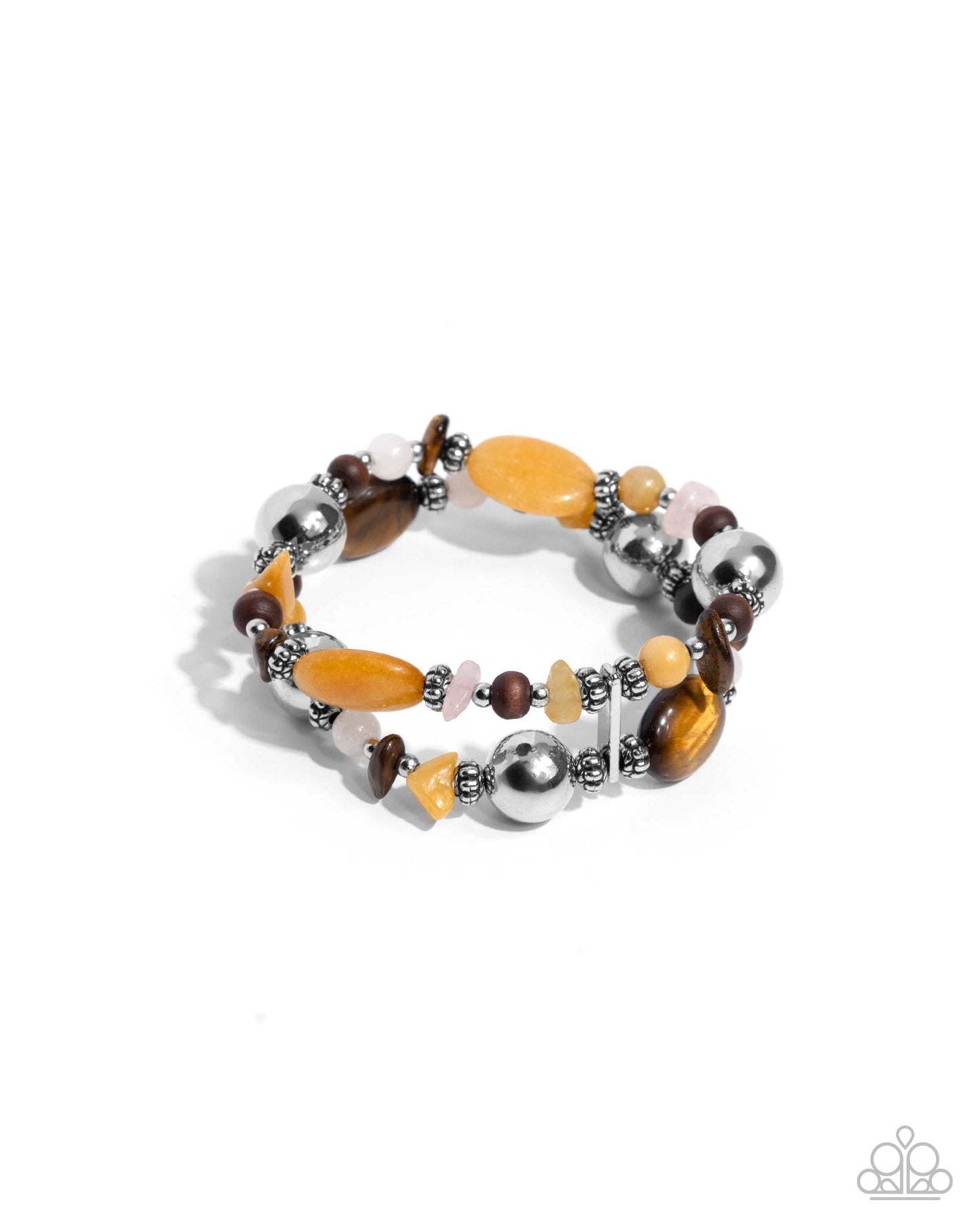 Heroic Harmony - Yellow - Paparazzi Bracelet