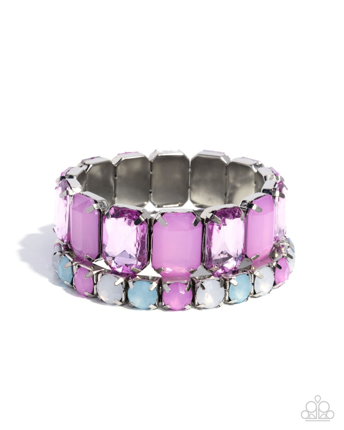 Mismatched Mood - Purple - Paparazzi Bracelet