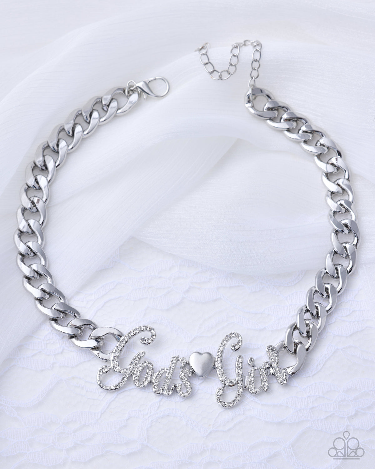 Coming Soon - Shimmery Self-Worth - White - Paparazzi Choker Necklace