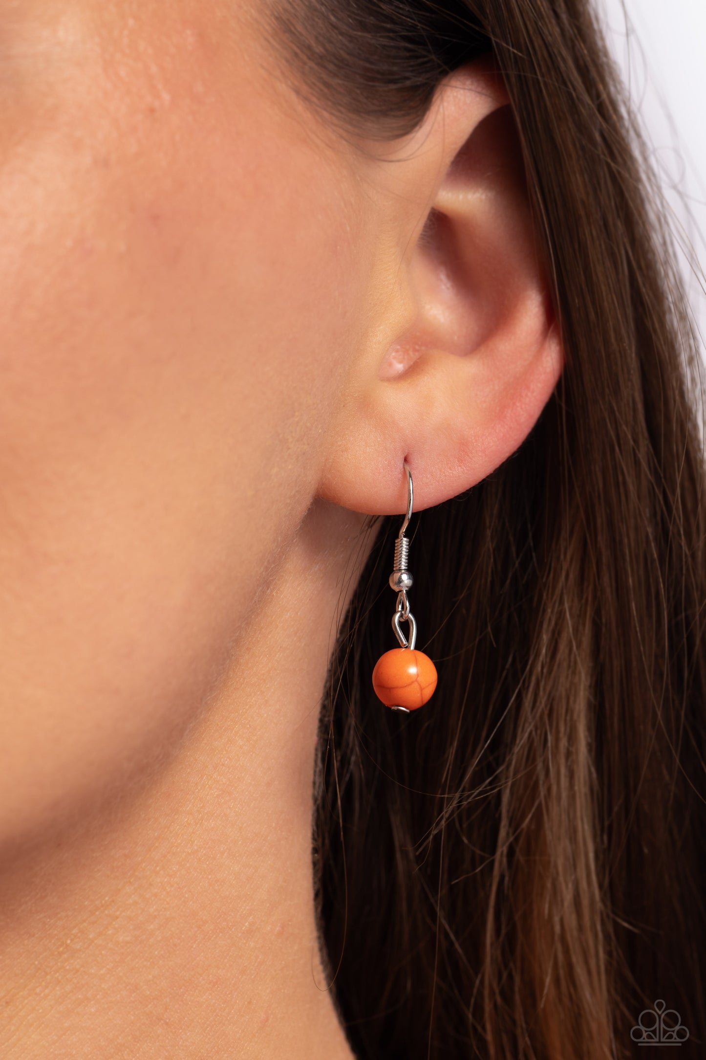 Sandstone Stroll - Orange Paparazzi Necklace