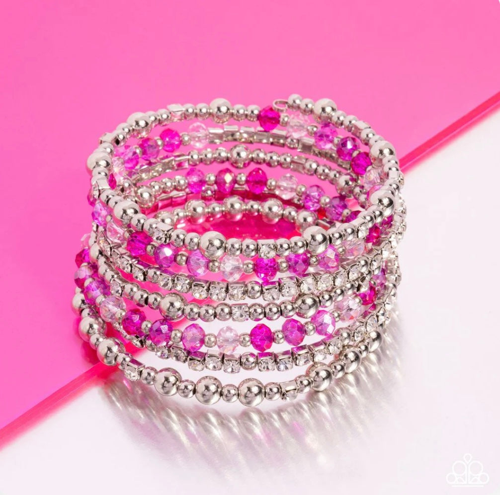 ICE Knowing You - Pink - Paparazzi Bracelet