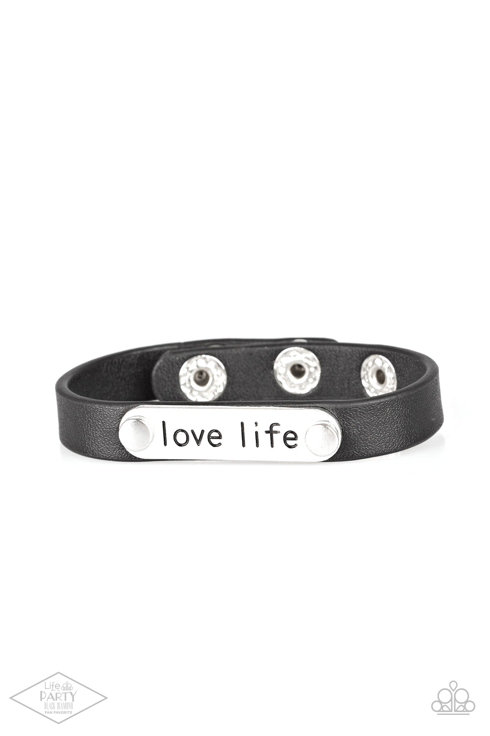 Love Life - Black - Paparazzi Bracelet