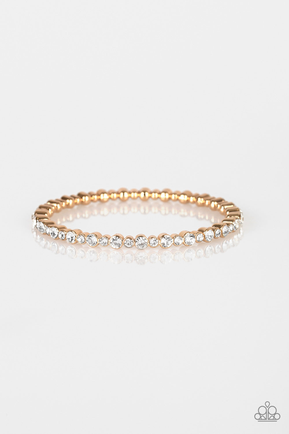 Seven Figure Fabulous - Gold - Paparazzi Bracelet