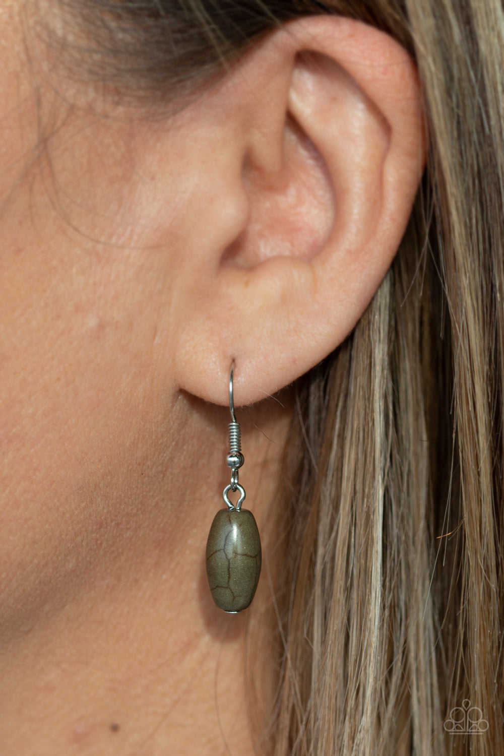 Explore The Elements - Green - Paparazzi Necklace