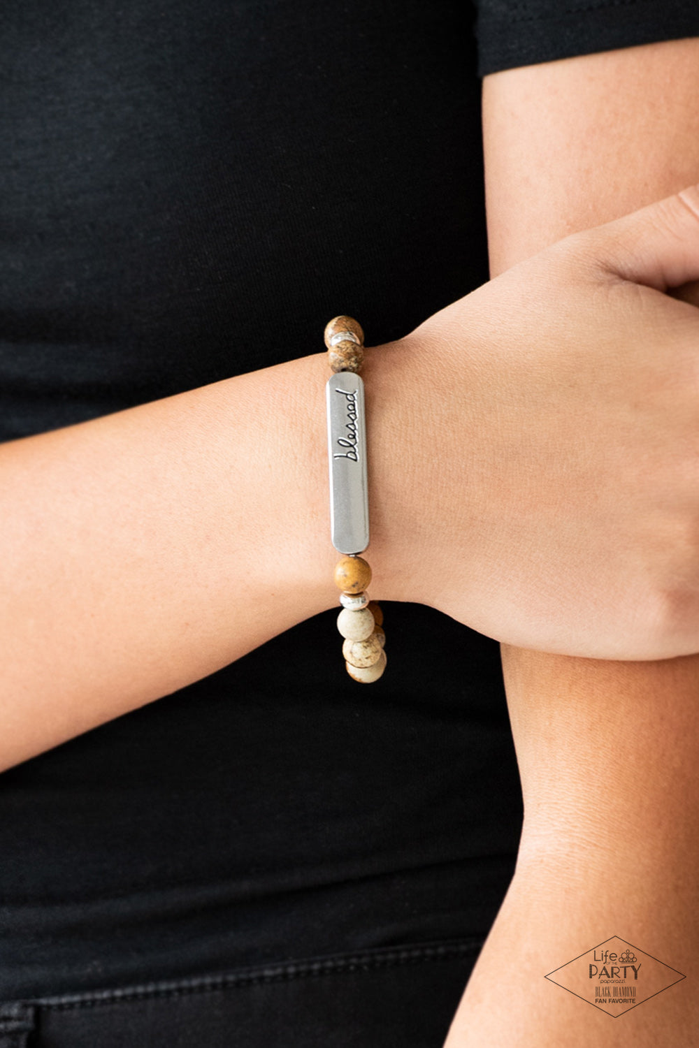 Born Blessed - Brown - Paparazzi Bracelet