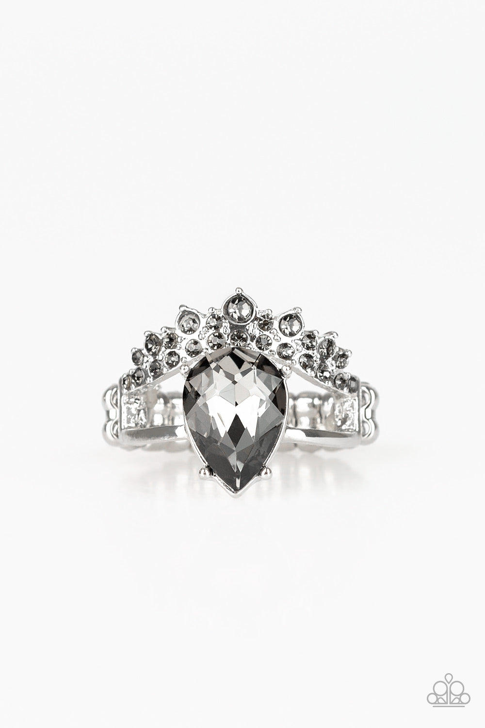 If The Crown Fits - Silver - Paparazzi Ring