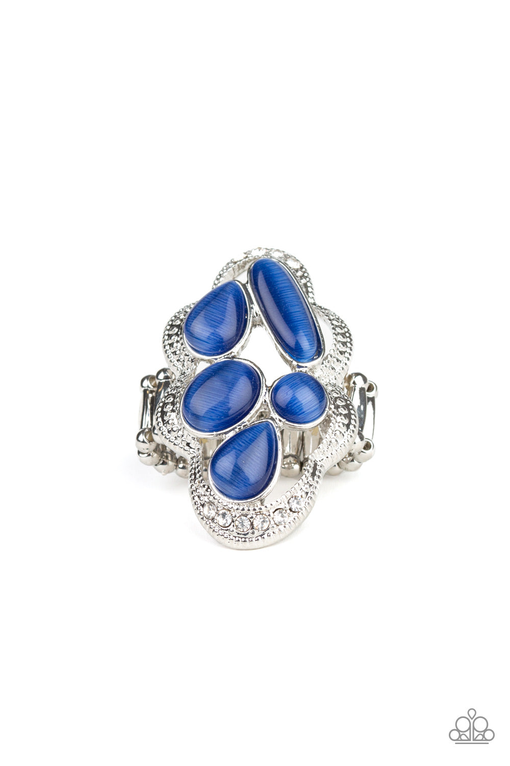 Cherished Collection - Blue - Paparazzi Ring