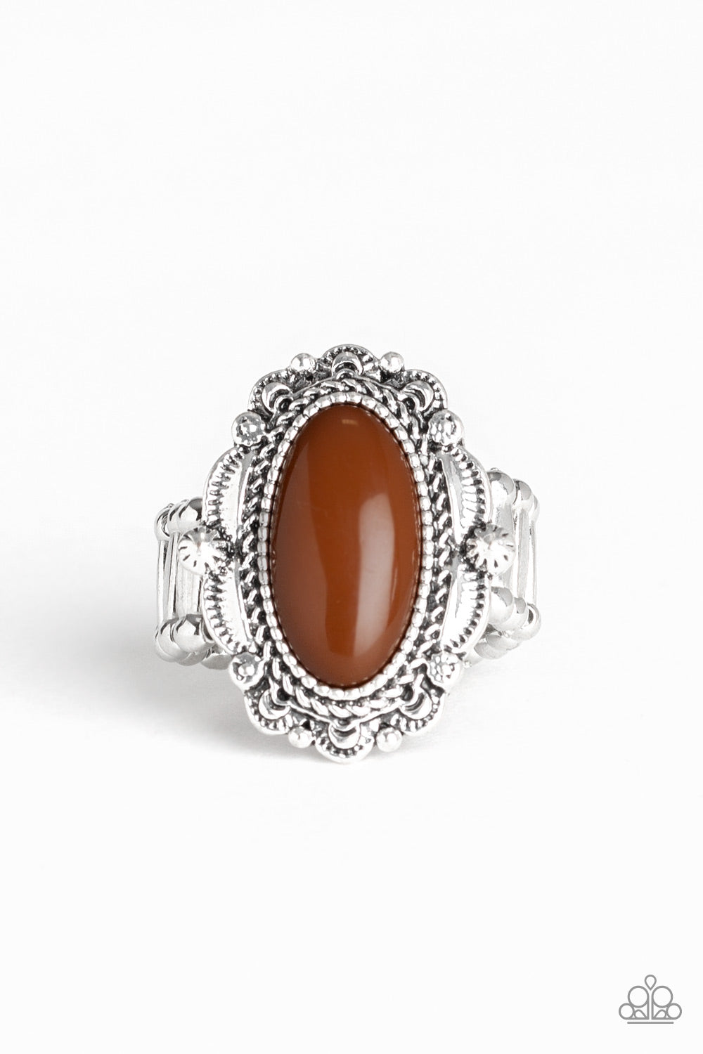 Malibu Majestic - Brown - Paparazzi Ring
