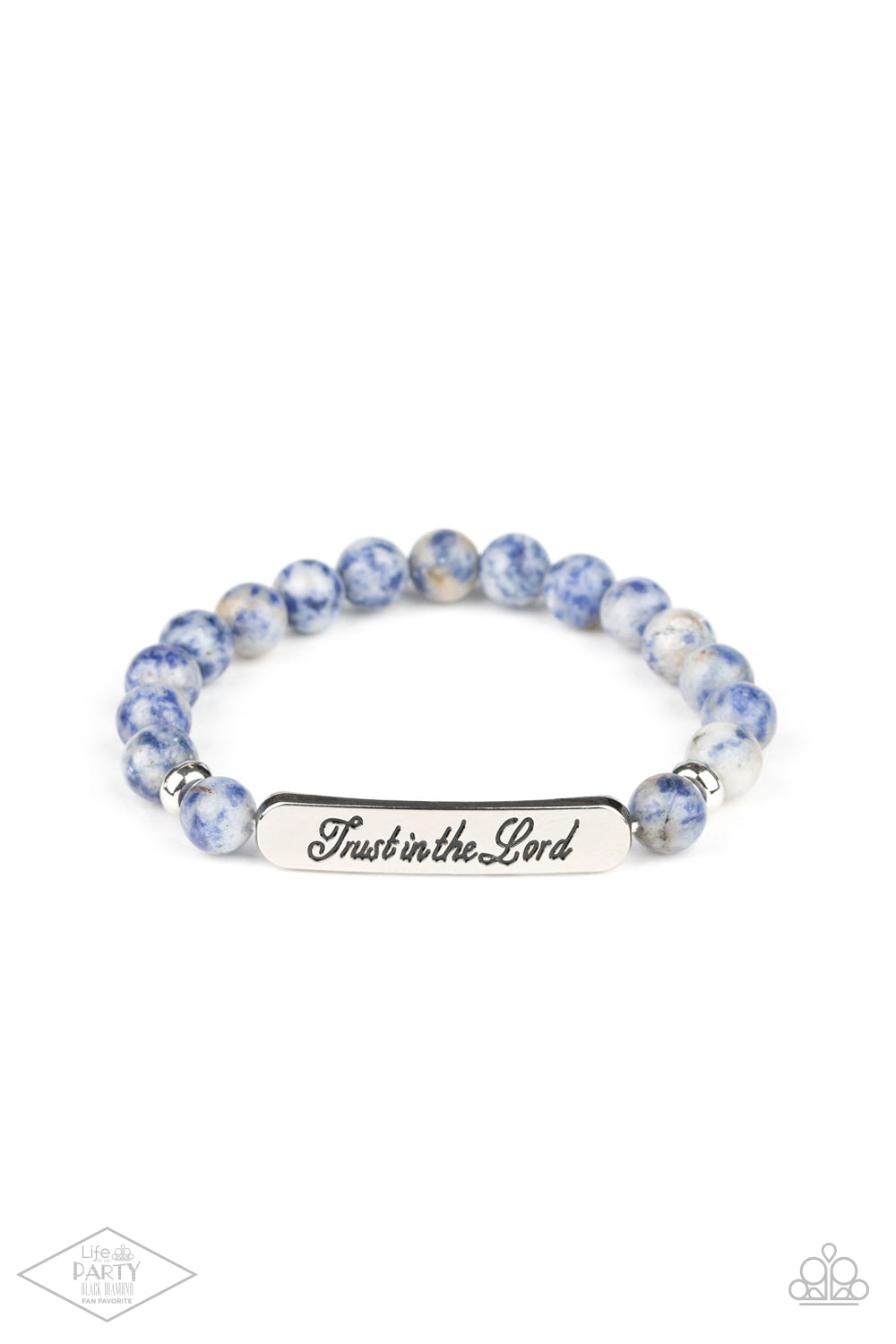 Keep The Trust - Blue - Paparazzi Bracelet