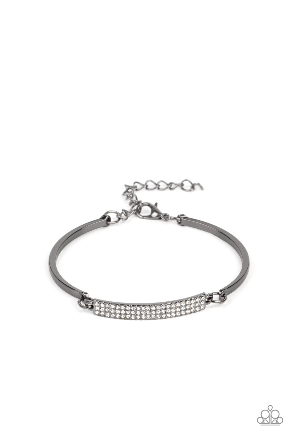 Showy Sparkle - Black - Paparazzi Bracelet