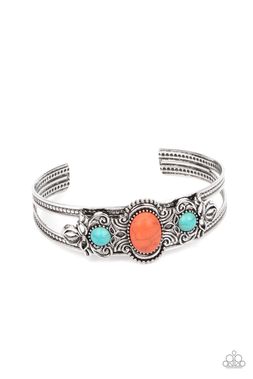 Artisan Ancestry - Orange Paparazzi Bracelet