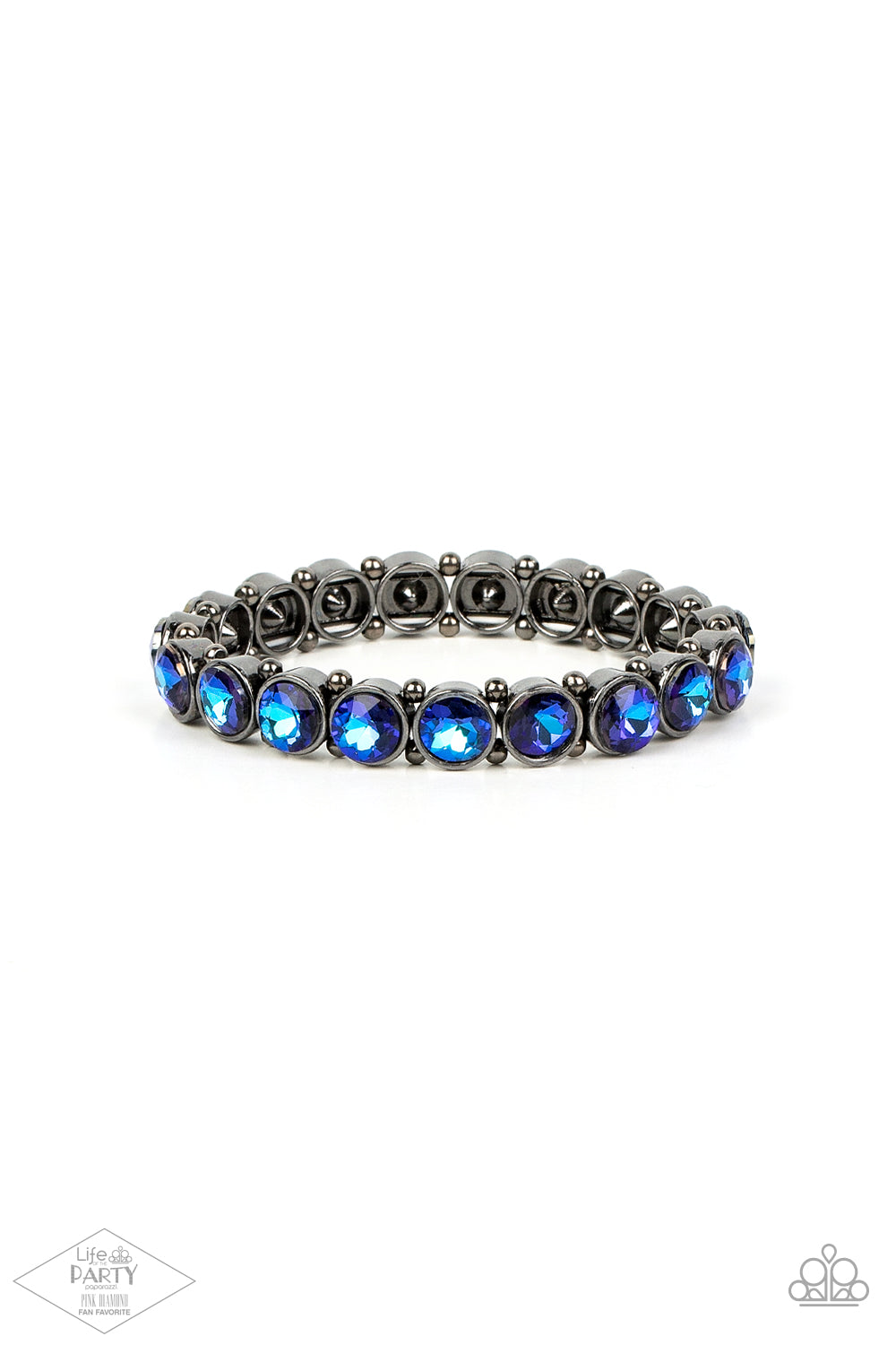 Sugar-Coated Sparkle - Multi - Paparazzi Bracelet - (Life of the Party Pink Pink Fan Favorite)