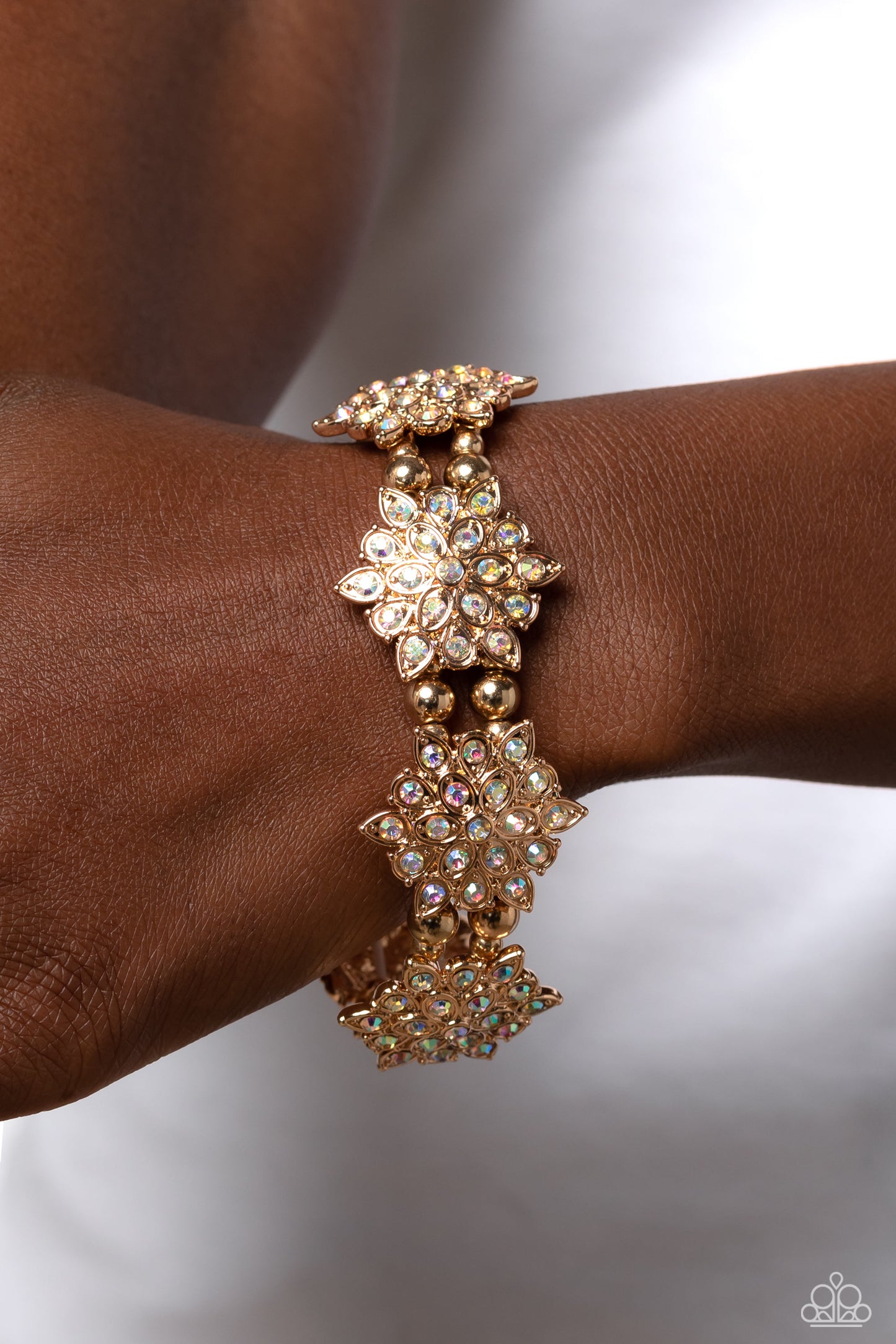 Scintillating Snowflakes - Multi - Paparazzi Bracelet