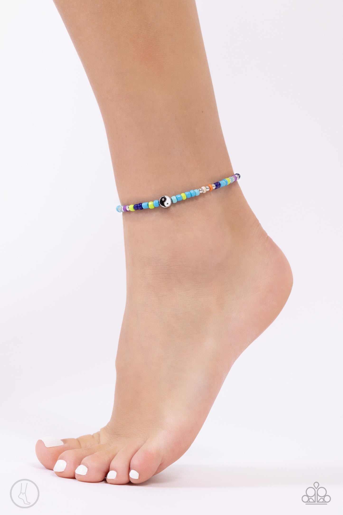 Seize the Shapes - Blue - Paparazzi Anklet