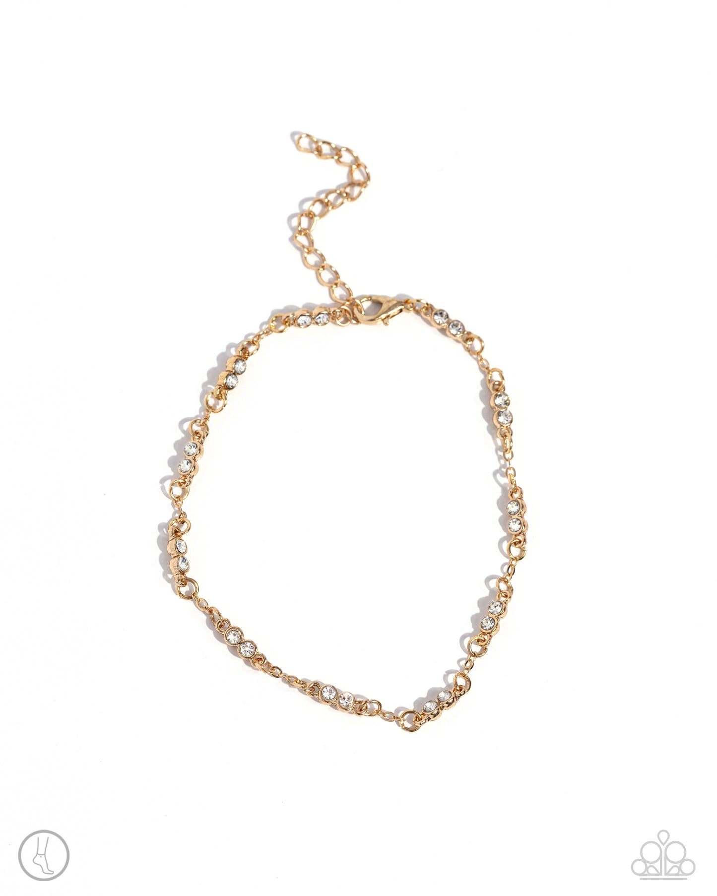 Simple Sass - Gold - Paparazzi Anklet