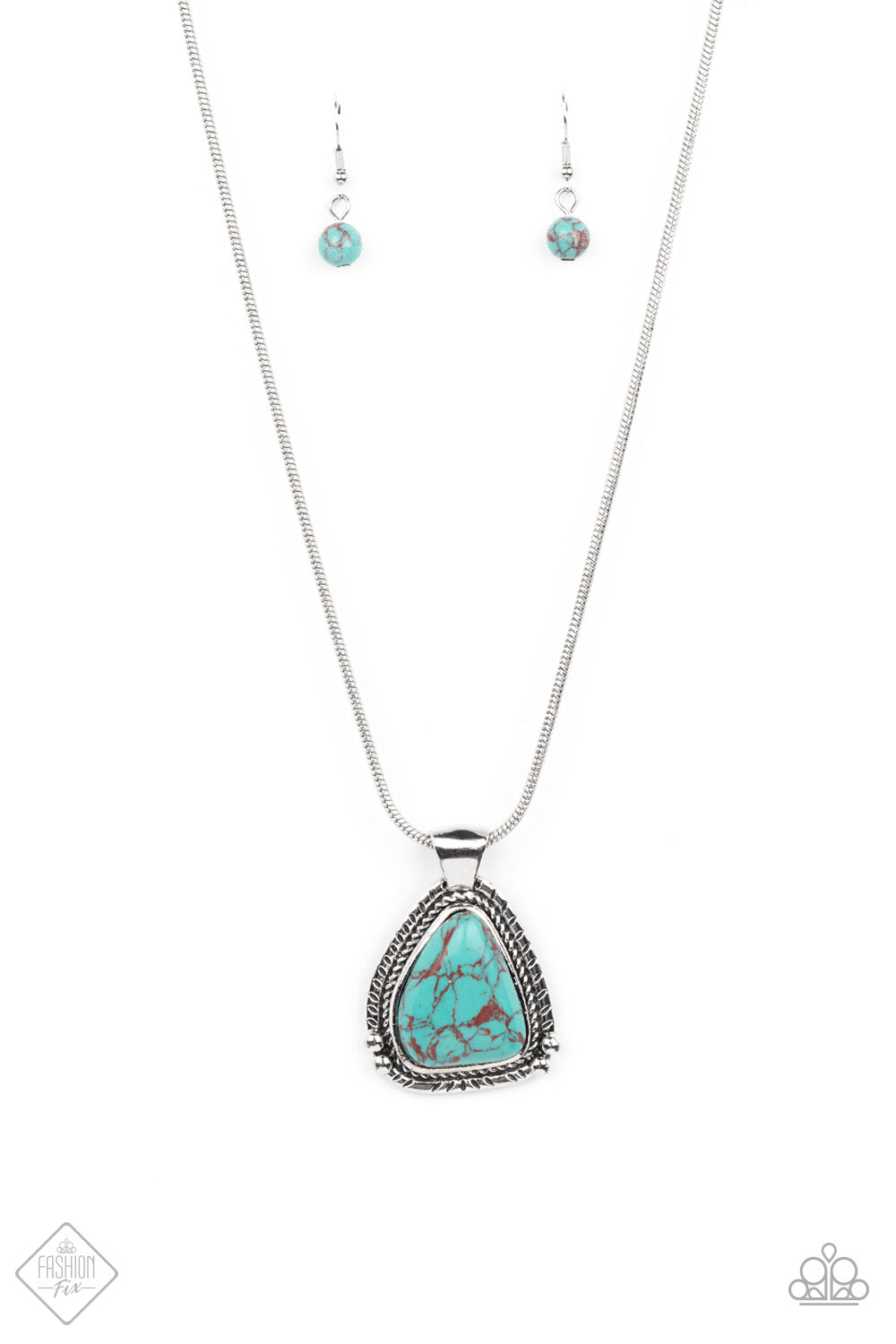 Artisan Adventure - Blue Necklace and Eco Energy - Blue Ring (September 2021 Fashion Fix)