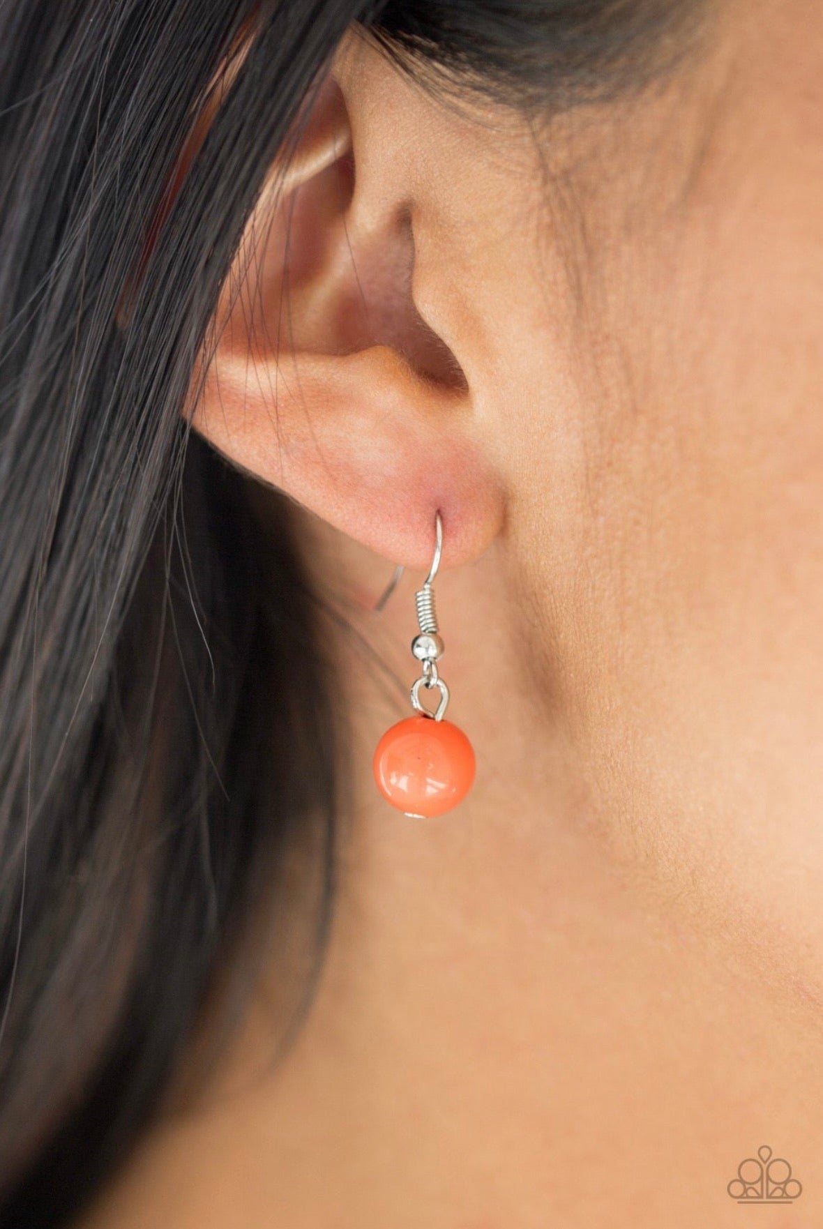 Sundae Shoppe - Orange Necklace