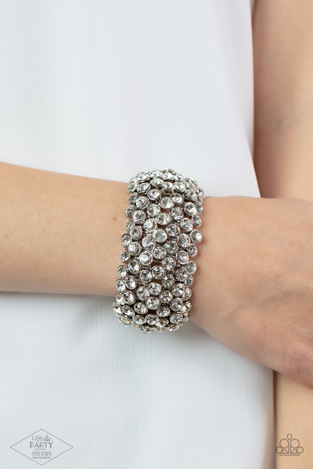 Playing With Fire - Paparazzi (Life of the Party Empire Diamond Encore Zi Bracelet)