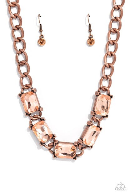 Radiating Review - Copper Necklace and Dazzling Debut - Copper Bracelet