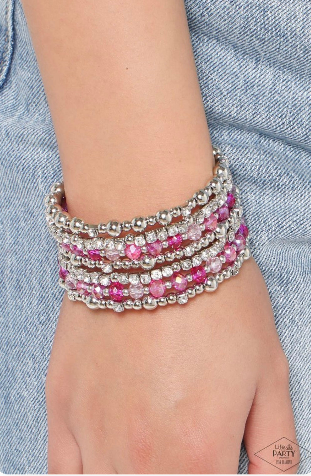 ICE Knowing You - Pink - Paparazzi Bracelet