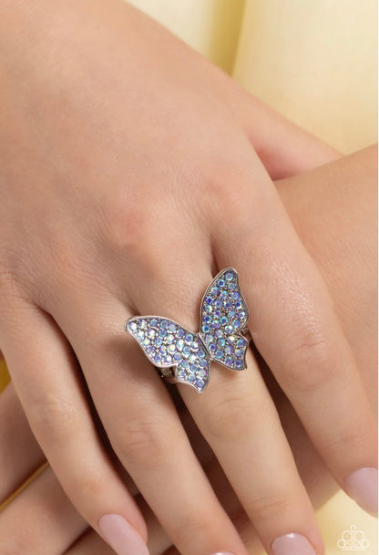High Life Blue Earrings and High Time Blue Ring