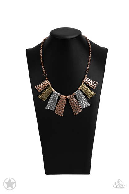 A Fan of the Tribe Multi - Paparazzi Necklace