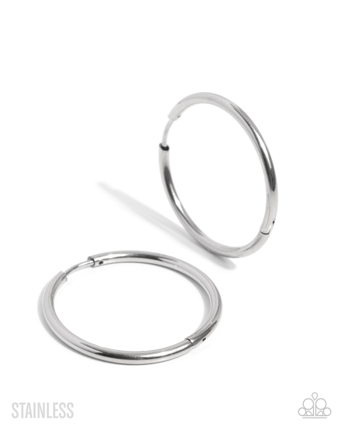Surmounting Sheen - Silver - Paparazzi Earrings