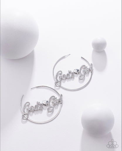 Coming Soon - Shimmery Self-Worth Necklace and Shine with Purpose Hoop Earrings (2-Piece)