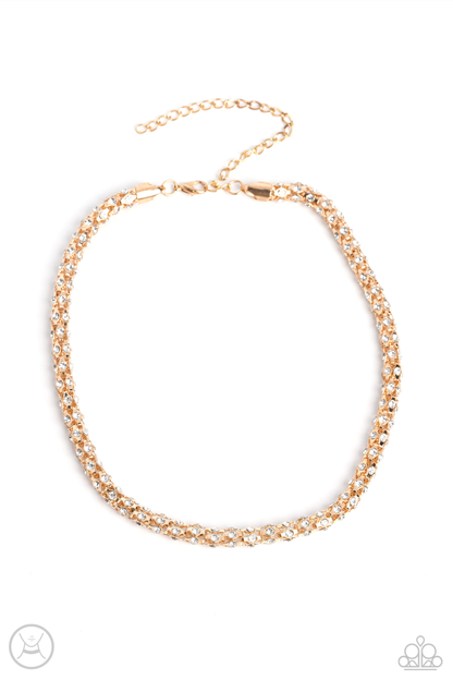 Eternal Effulgence - Gold - Paparazzi Necklace