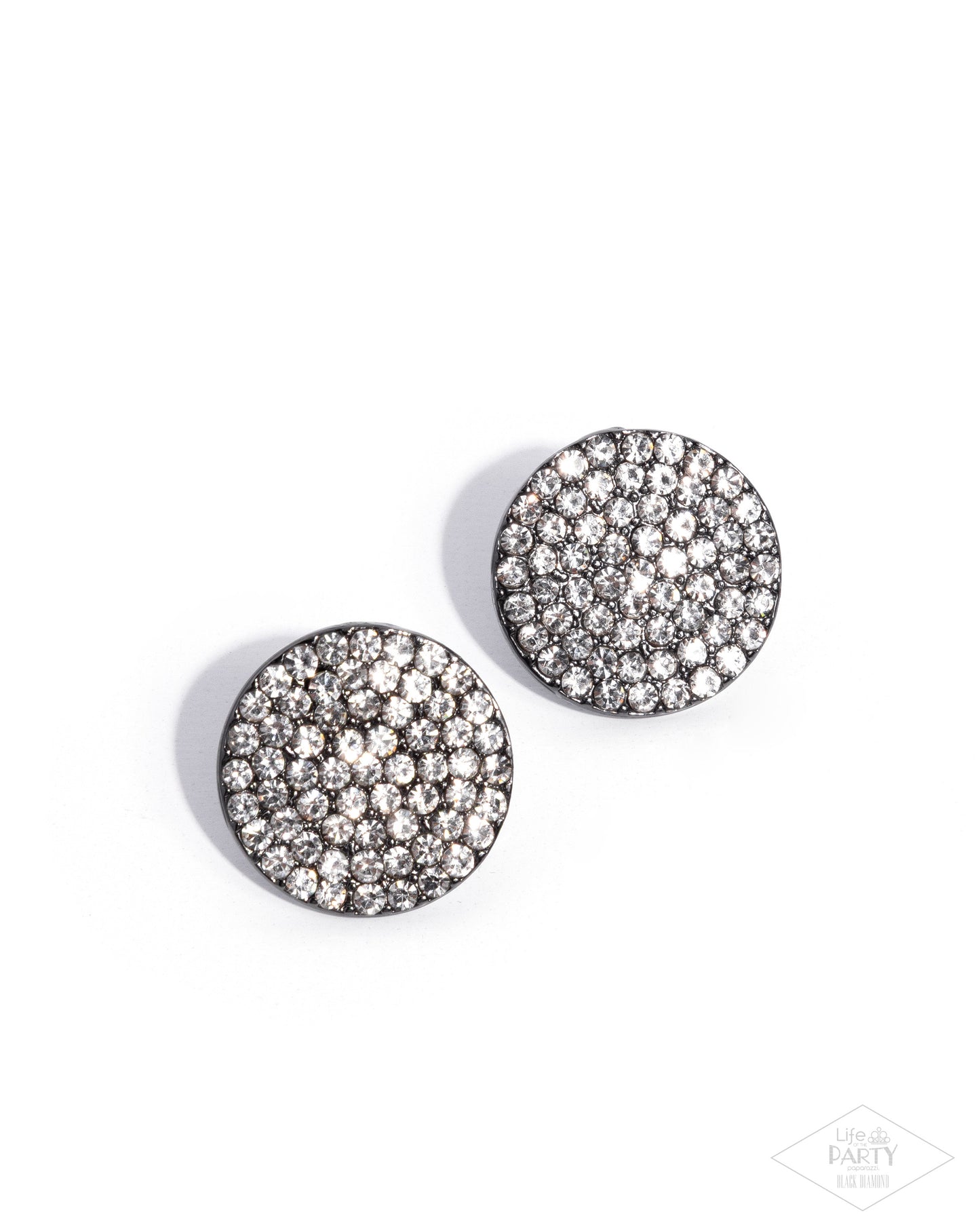 Radiant Ripples - Black - Paparazzi Earrings