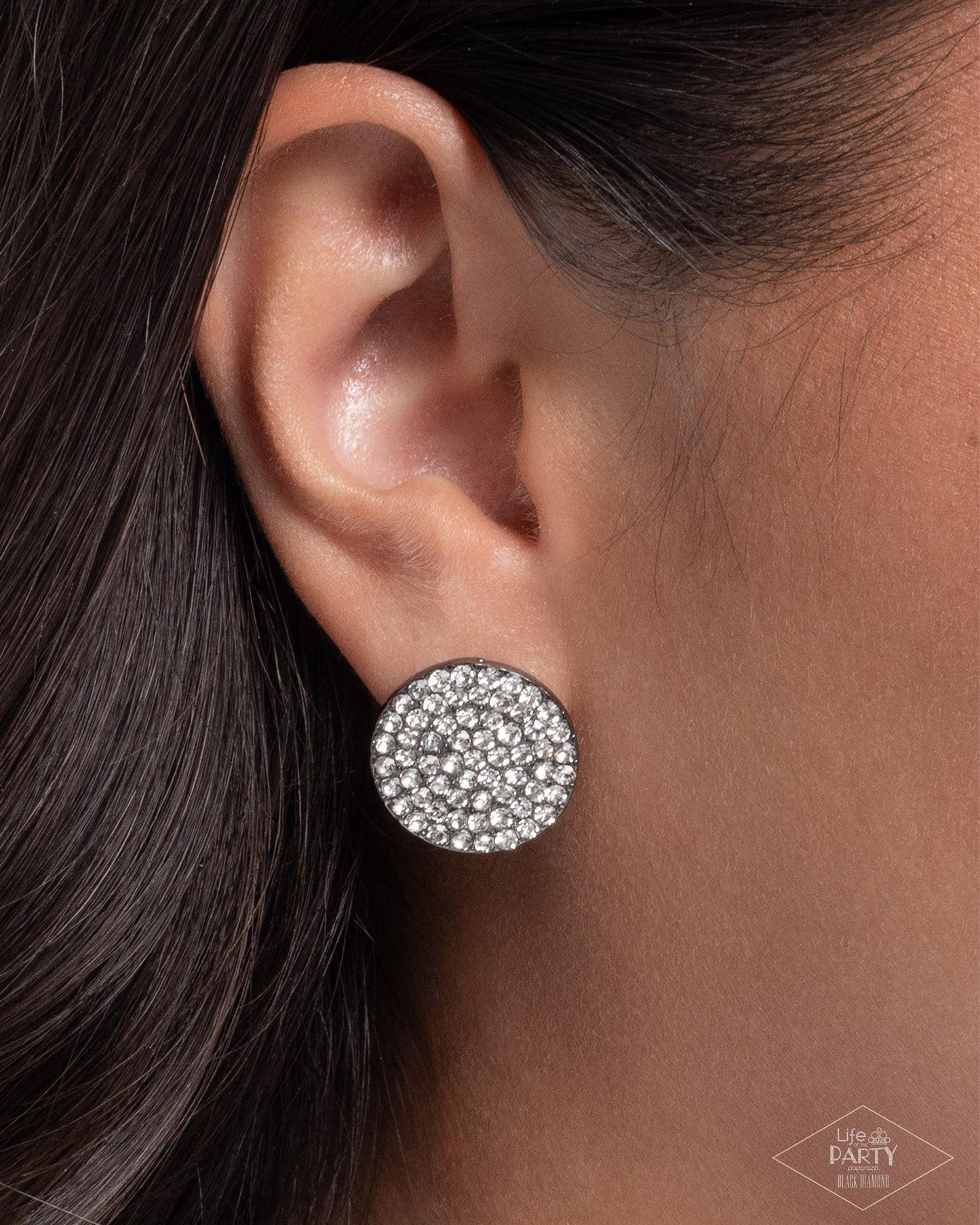 Radiant Ripples - Black - Paparazzi Earrings