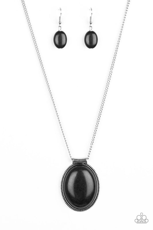 Southwest Showdown - Black - Paparazzi Necklace