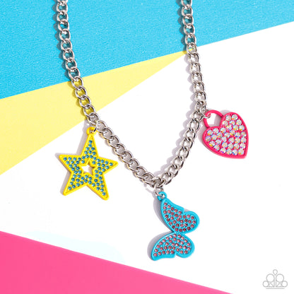 Sensational Shapes - Multi Paparazzi Necklace