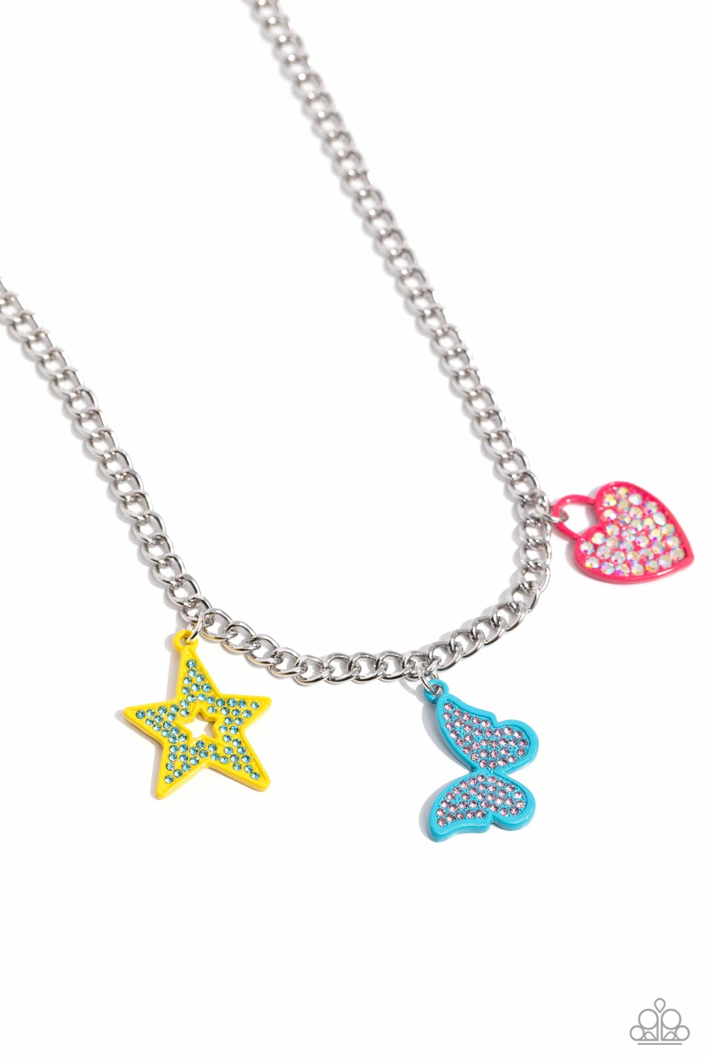 Sensational Shapes - Multi Paparazzi Necklace