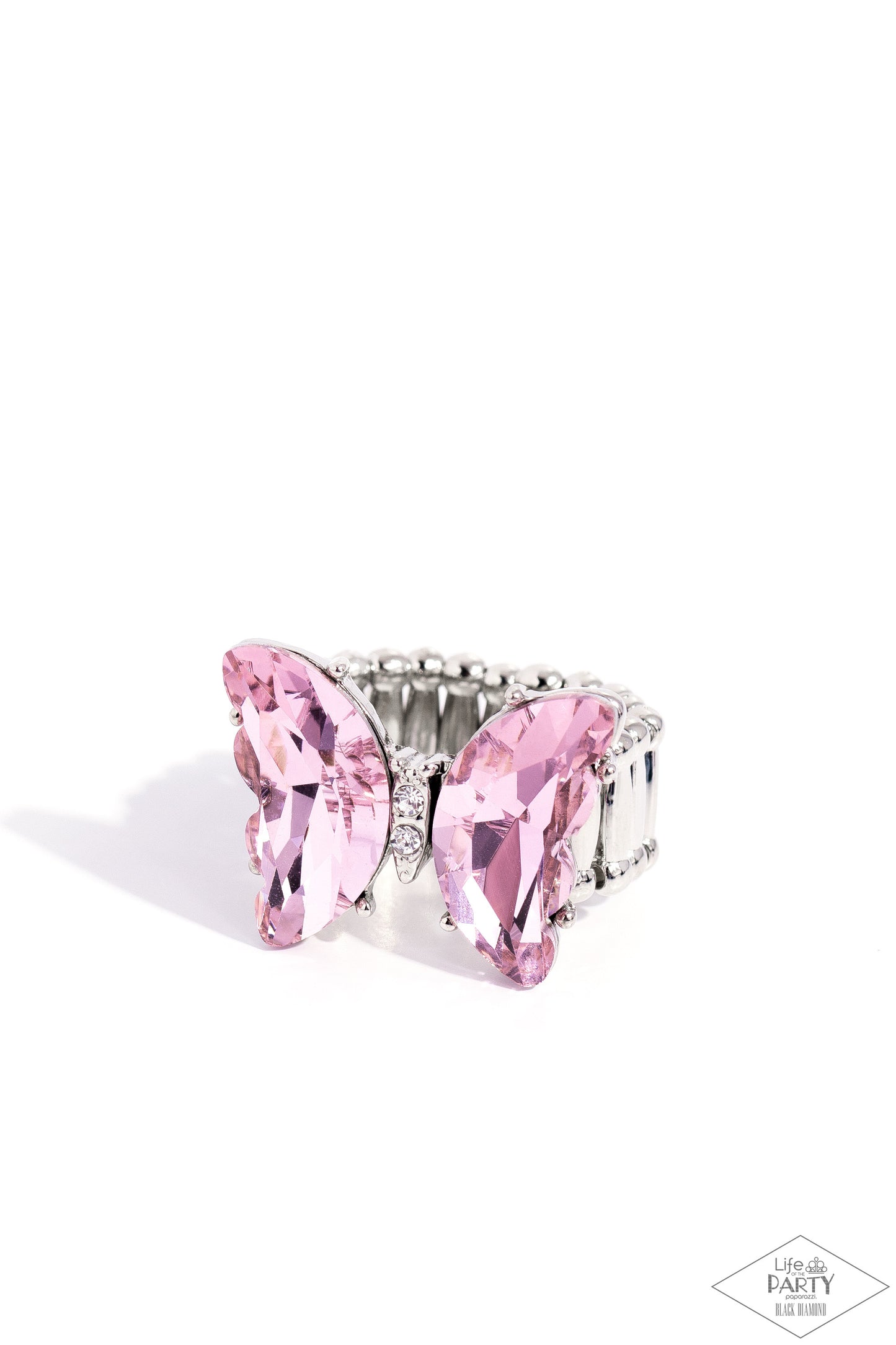 Lazy Afternoon - Pink - Paparazzi Ring (2023 Black Diamond)