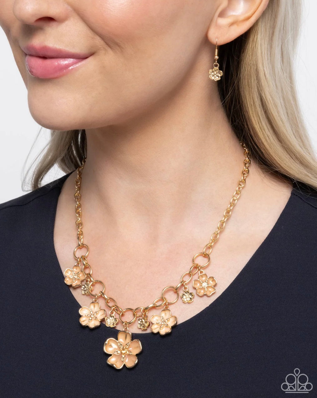 Secretive Sprig - Brown - Paparazzi Necklace