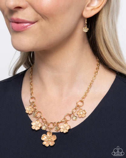 Secretive Sprig - Brown - Paparazzi Necklace