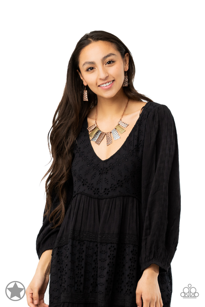 A Fan of the Tribe Multi - Paparazzi Necklace