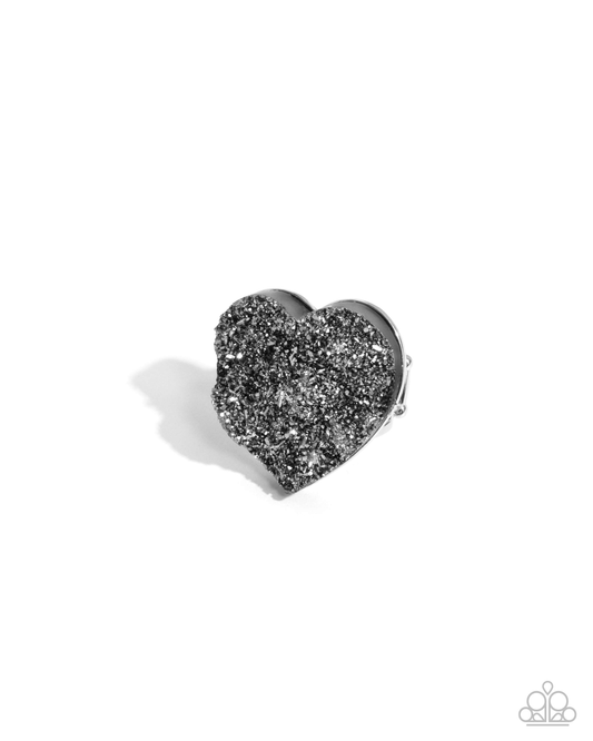 Loveable Legend - Silver - Paparazzi Ring
