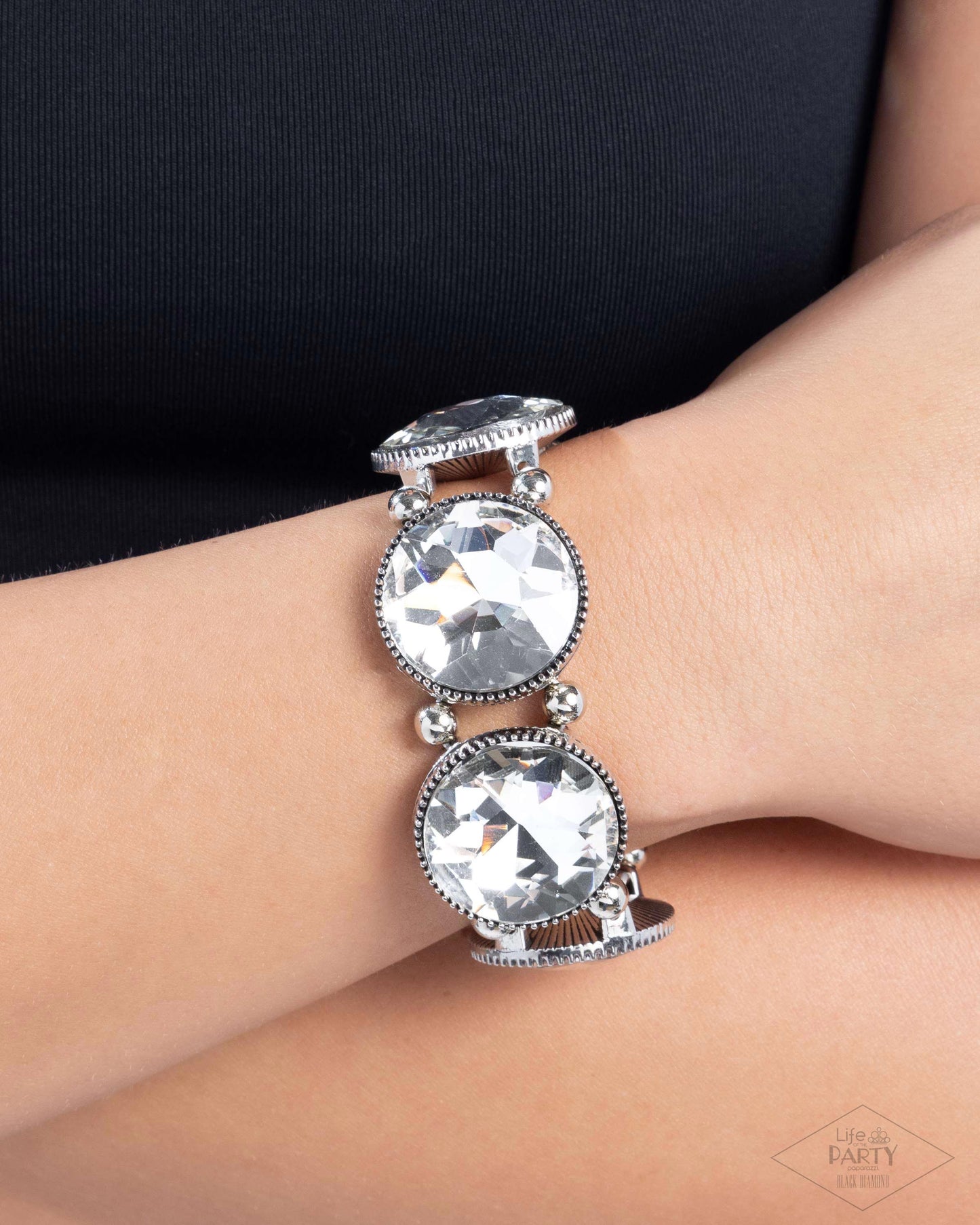 Powerhouse Hustle - White - Paparazzi Bracelet