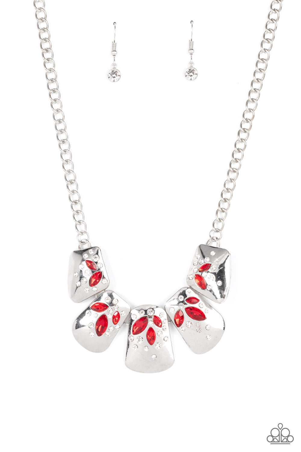 Jubilee Jingle - Red - Paparazzi Necklace