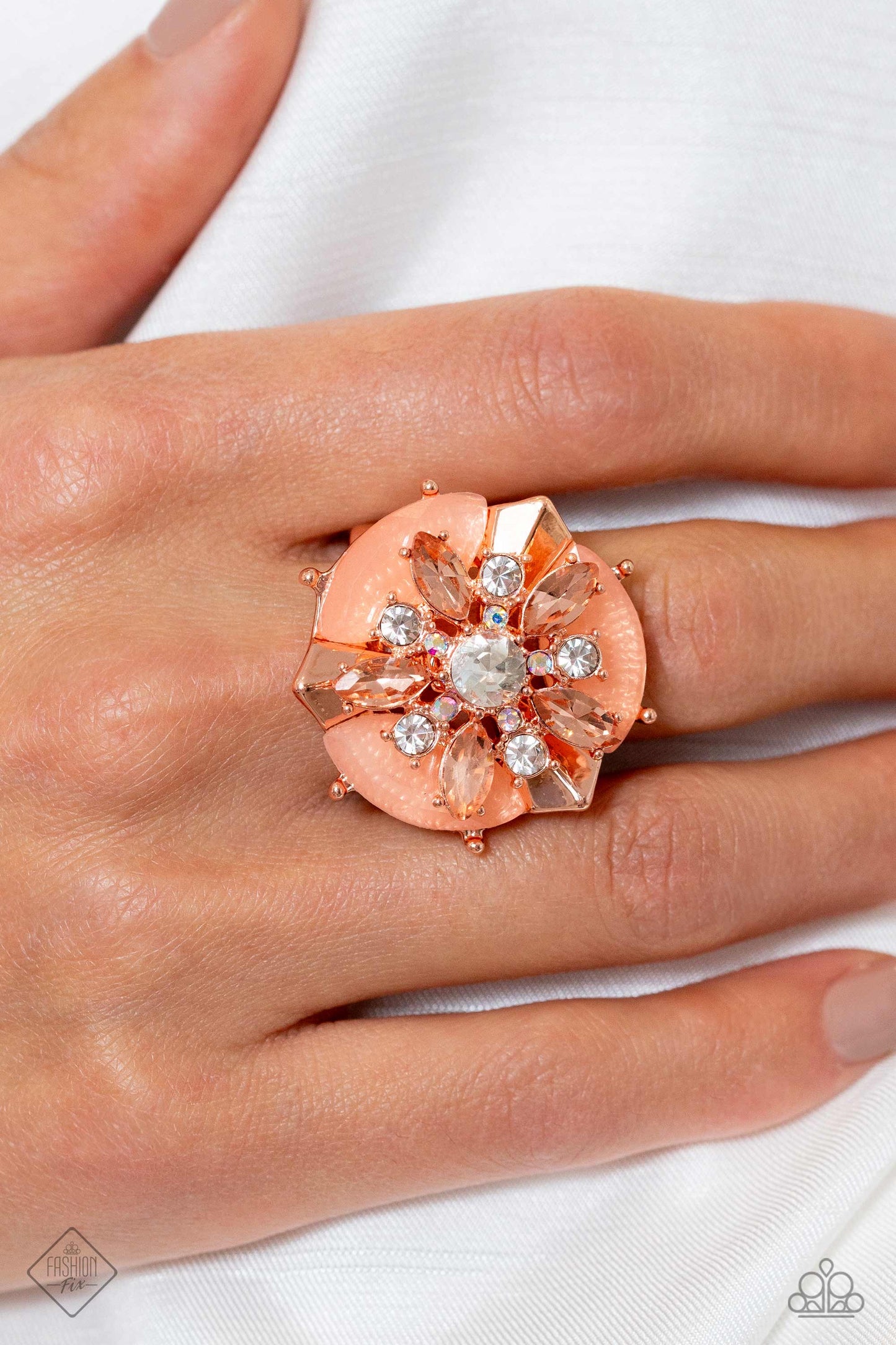 Soft Sashay - Rose Gold Earrings, Soft-Hearted Succession - Rose Gold Bracelet and Soft-Hearted Salvage - Rose Gold Ring