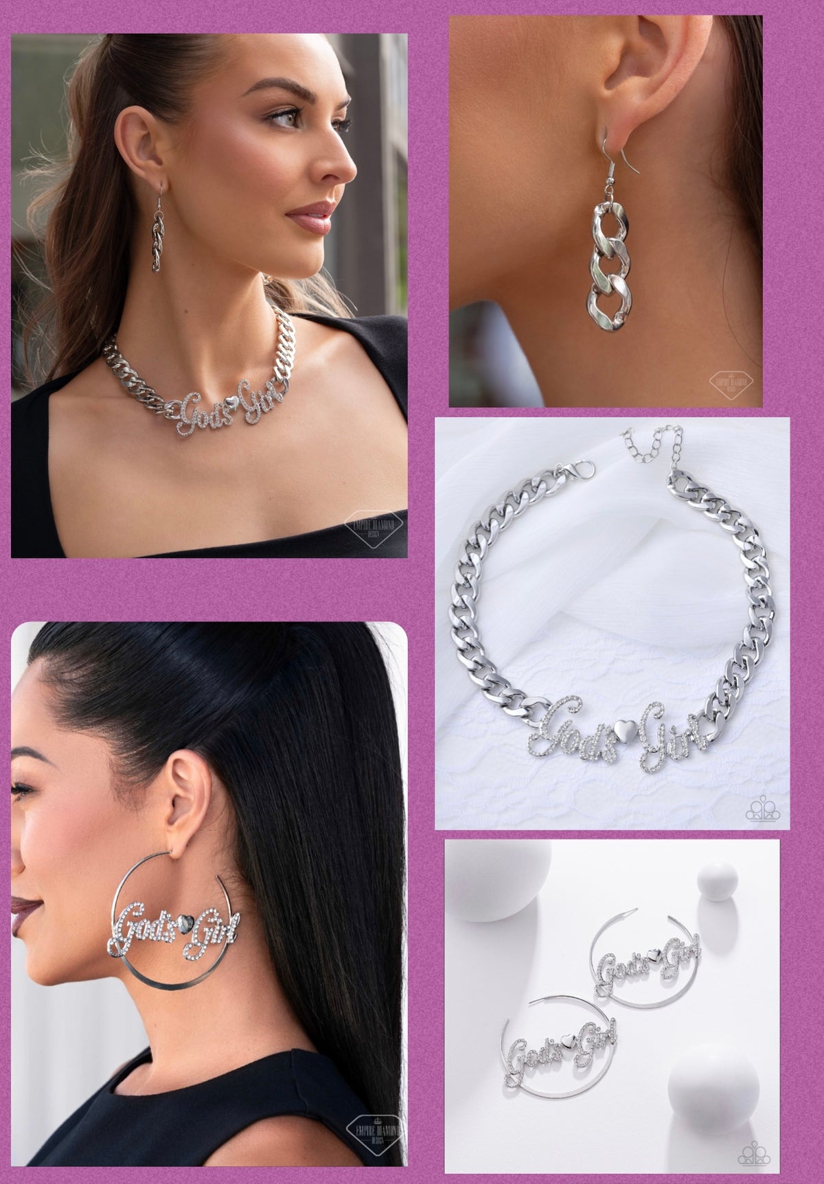 Coming Soon - Shimmery Self-Worth Necklace and Shine with Purpose Hoop Earrings (2-Piece)