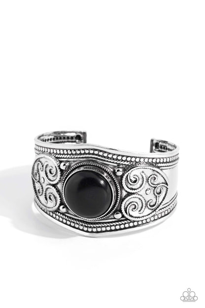 Prairie Romance - Black - Paparazzi Bracelet